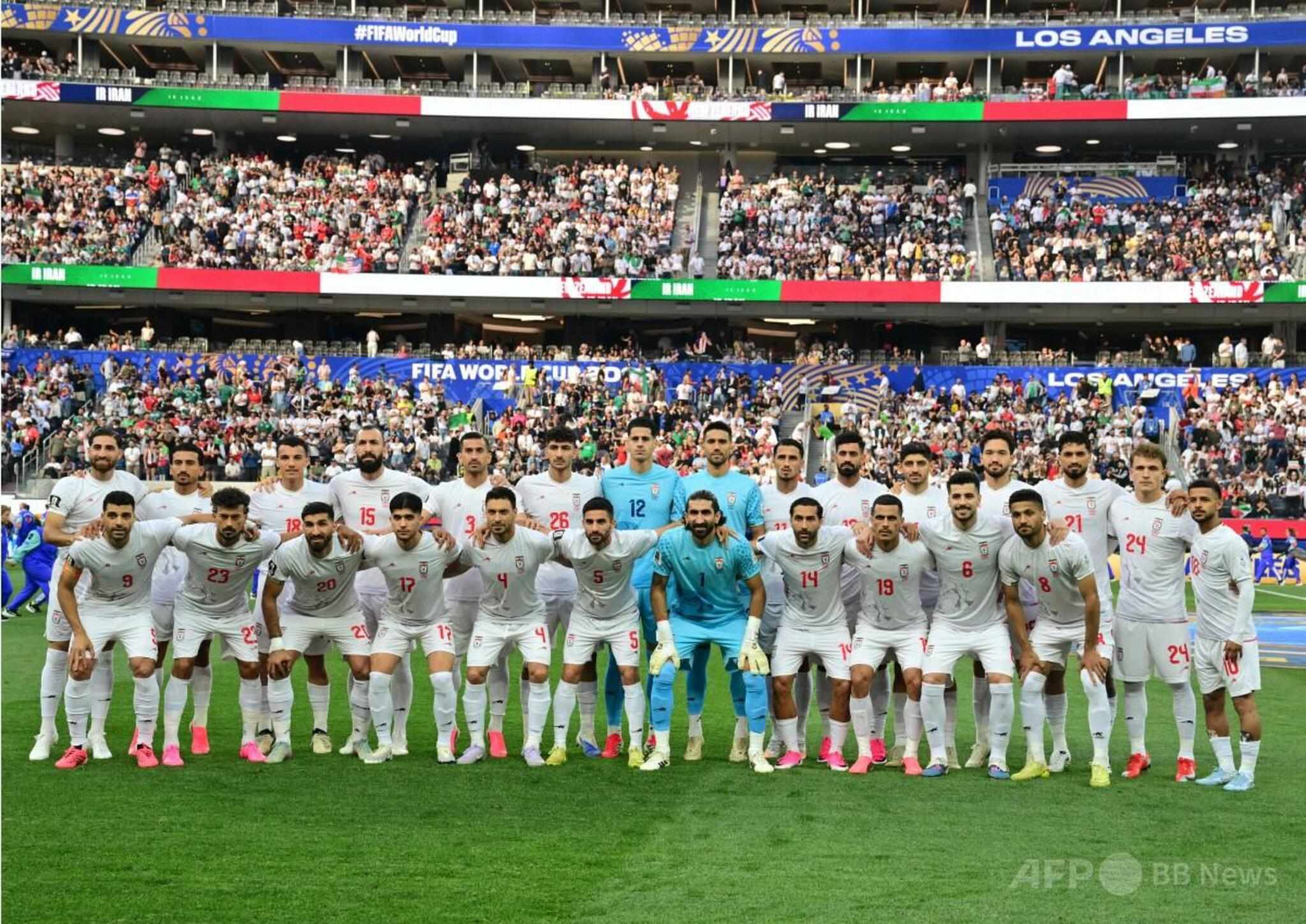 イラン、移動制限でFIFAに異議申し立てへ 試合2日前の現地入り却下で サッカーW杯(AFP=時事)