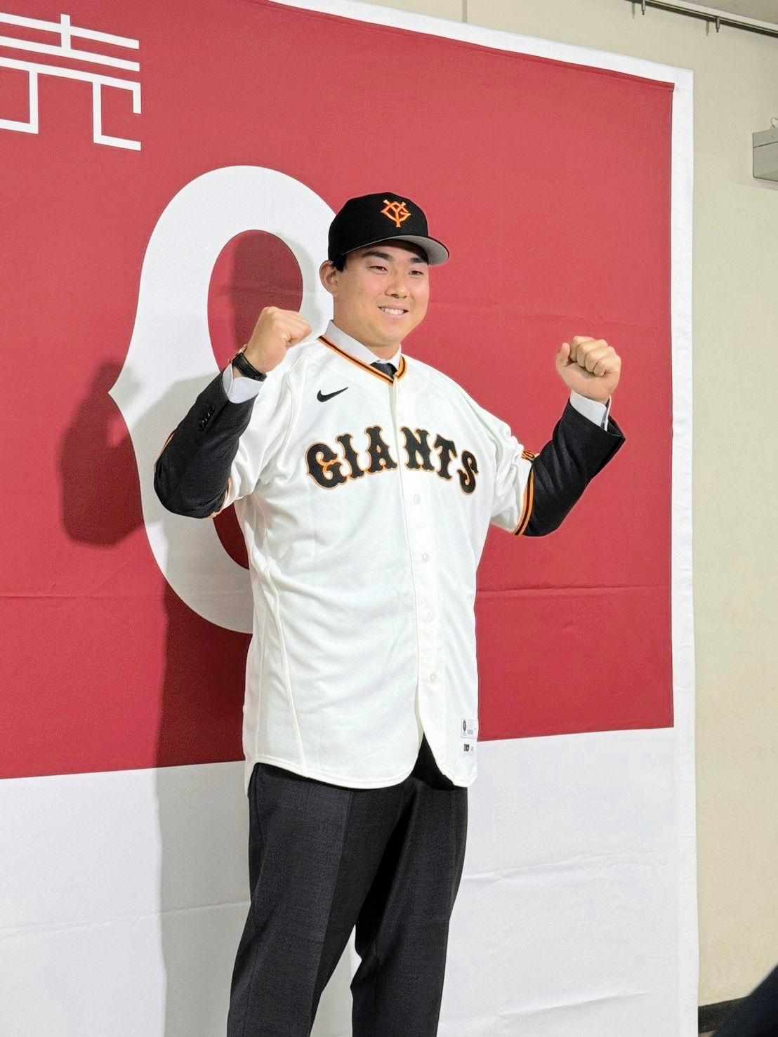 巨人入りの小笠原慎之介 メジャーでの1年半は「一人間としていろいろな経験ができた」決断理由は「ジャイアンツの熱意」古巣中日との対戦には「米国で1年半やってきたことを表現できれば」(デイリースポーツ)